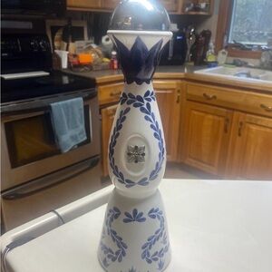 Empty Clase Azul tequilla bottle